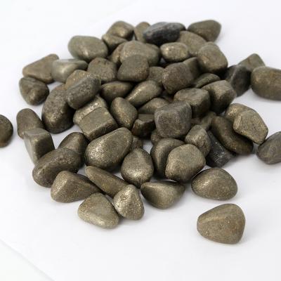 China Europe Agate Tumbled Stone Gold Pyrite Tumbled Stone Healing Natural Tumbled Stone By Sara Agate For Decoration for sale