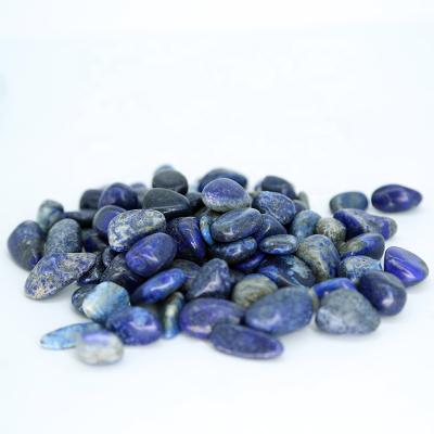 China Wholesale Natural Lapis Lazuli Healing Rolling Stone Polishing Stone From China for sale