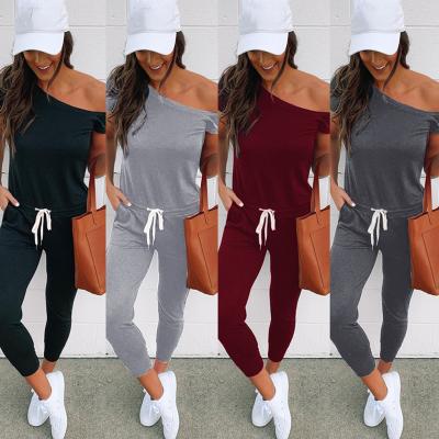 China Wholesale Custom QUICK DRY Cotton Women Sports Long Fitness Hot Selling Jogger Overalls Ladies Gym Playsuits for sale