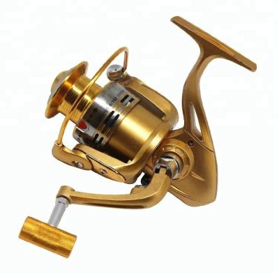 China Yellow High Quality Direct Selling 5.2:1 Stainless Steel Producing Fishing Reels for sale