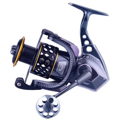 China Metal Body 17+1BB Thread Cup CNC Aluminum Alloy Aluminum Rocker Spinning Fishing Reel Spinning Wheel for sale