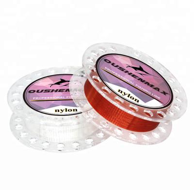 China Red Nylon Monofilament 50m Super Strong Fishing Line Float Locator for sale