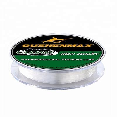 China Float Marker Flurocarbon super strong fishing line 500m monofilament carbon transparent fishing line 60 lbs for sale