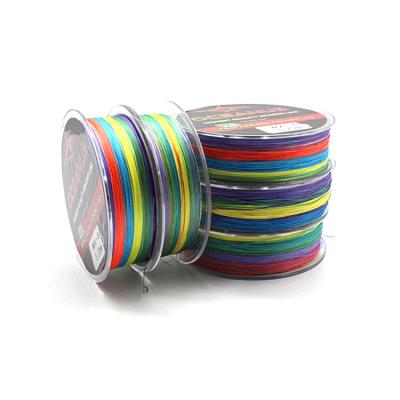 China 300m High Tensile PE 8x High Quality Colorful Fishing Line for sale