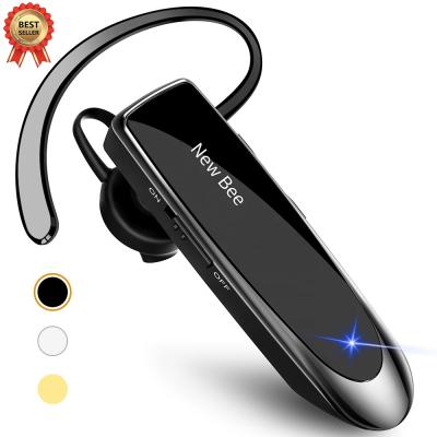 China HD Voice for New Call Bee 24 Hours Battery Life Ear Hook Stereo Wireless Bluetooth Earphones for sale