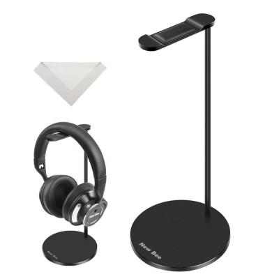 China Wholesale High Quality Durable China Manufacturer Black /silver Metal Headset Stand Earphone Stand for sale