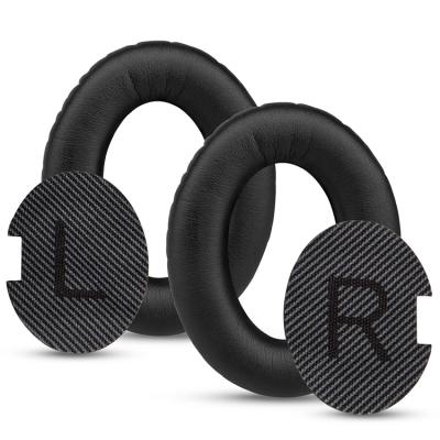 China Durable Soft Protein Leather Foam Ear Plugs Ear Cushions Kit Replacement Ear Pad for sale