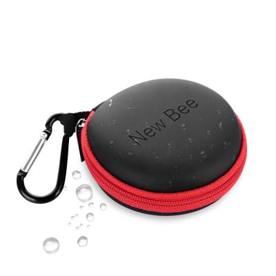 China Durable And Twisting Waterproof Super PU Anti - Waterproof EVA Zipper Earphone Carry Storage Case Bag for sale