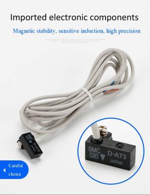 China Hotels Magnetic Induction Switch Electronic Cylinder Sensor Magnetic Switch for sale