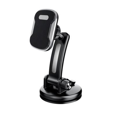 China 360 Degree Car Mobile Phone Mount Dashboard Adjustable Suction Universal Round Cup Strong Magnetic Holder For Car for sale