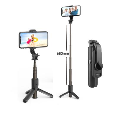 China New L10 Degree Rotation+Tripod Portable Mini Aluminum Selfie Stick Invisible Portable Tripod 360 Degree Wireless Lightweight Selfie Stick With Remote for sale