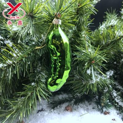 China China Christmas Tree Ornaments Custom Glass Vegetable And Fruit Figurines for sale