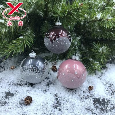 China Christamas Tree Decoration Modern Design Christmas Decoration Glass Ball Ornaments for sale