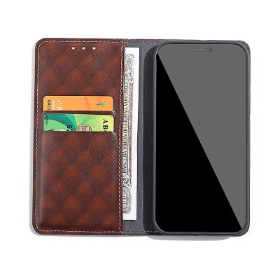 China Anti-fall Book Style High Quality PU Leather Phone Case For iPhone13 Case for sale