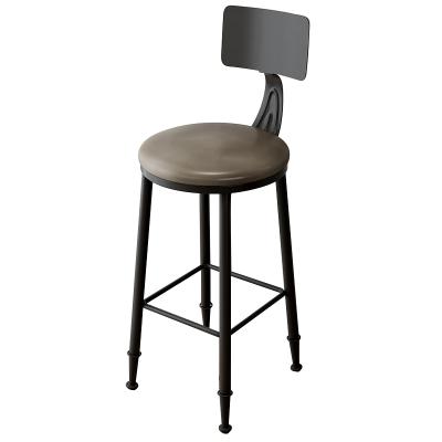 China Super Comfortable Nordic Creative Modern Minimalist Modern Minimalist Bar Chair Bar Furniture Dizhuo Stool Home Bar Stool Home for sale