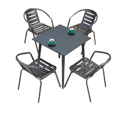 China Durable Outdoor Table and Chairs Garden Small Outdoor Occasional Table and Chair Outdoor Balcony Balcony Table Tea Shop and Chair Milk Table and Chairs for sale