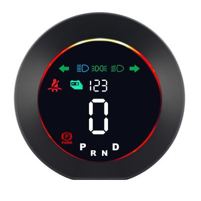 China Original Vehicle Data Heads Up Display LCD Digital Smart Metering With Speedometer Display Dash Car Multi-Data Tachometer For Tesla Model 3 Y Model for sale