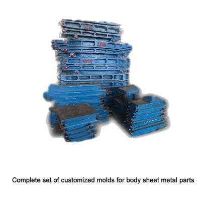 China Vehicle Complete Set Of Customized Molds For Body Sheet Parts for sale