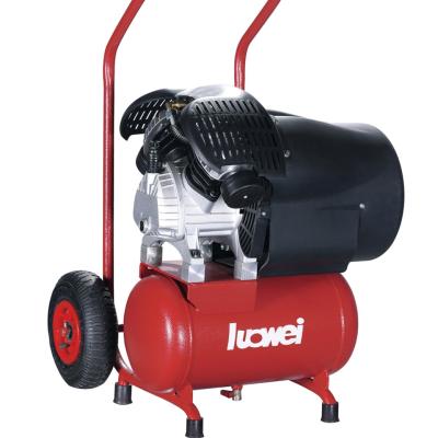 China Lubricated Car Piston Portable Air Compressor for sale