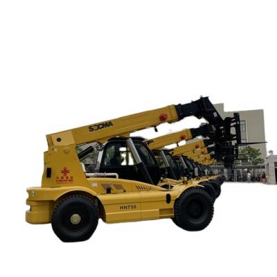 China Hotels 5 Ton Telescopic Forklift Socma Telehandler for sale