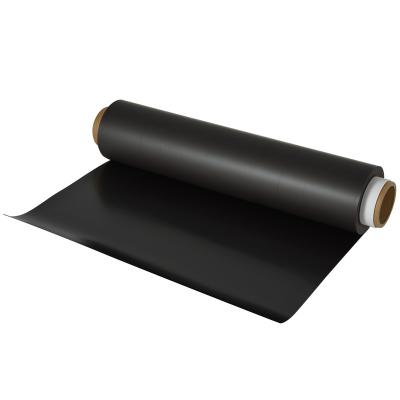 China Isotropic Customized Flexible Rubber Magnet Sheet Roll With Adhesive Magnetic Materials for sale