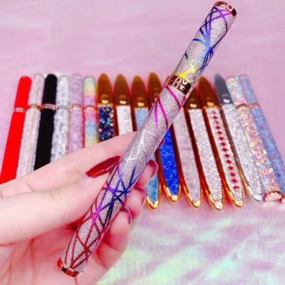 China Customized logo wholesale waterproof and non-blooming hot popular shiny magic eyeliner waterproof for sale