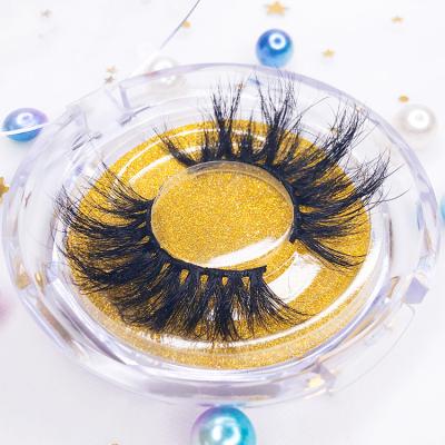 China Natural Soft Top Selling Luxury 3D Fluffy Mink Lashes Eyelashes With Custom Lash Box Eyelash Extension for sale