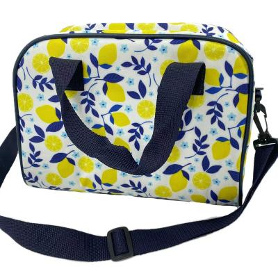 China Hole Sale OEM Waterproof Polyester Lunch Bag With Fashion Pattern for sale