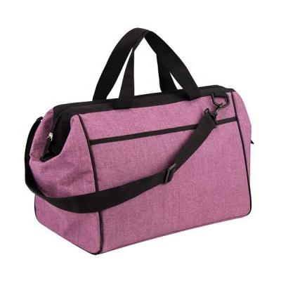 China New Fashion Good Quality Waterproof Matt Polyester Canvas Cooler Bag With Shoulder Strap for sale