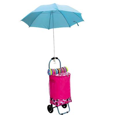 China Waterproof Trolley Picnic Cooler Bag On The Whole Wheels Polyester Supplier Factory China Best Sale OEM for sale