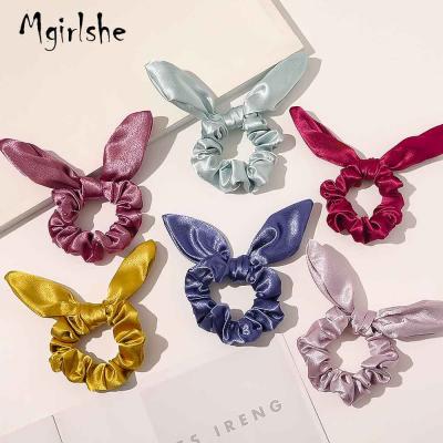 China Mgirlshe New Europe and America soft hair band lovely Bunny Ears Popular Cute Hair darlings for girls and women wholesale for sale