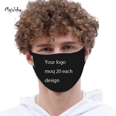 China Mgirlshe Mascarilla MOQ 50pcs Outdoor Washable Reusable Face Mask Outdoor Wear Masking Logo Custom Face Masking Individually Customized Packed for sale