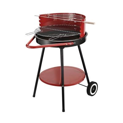 China Factory supply adjustable high quality single hot barbecue grills size pot and barbecue grill table for sale