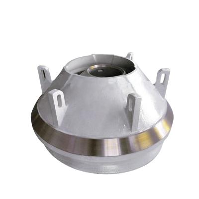 China energy & Mn22Cr2 Manganese Mining Mantle Concave For Terex C1545 Cone Crusher Wear Parts for sale