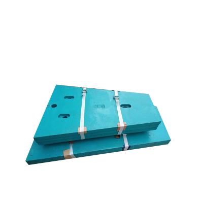 China Quarry Stones Jaw Crusher Jaw Control Plate Side Liner Cheek Plate for C120 C125 C130 for sale