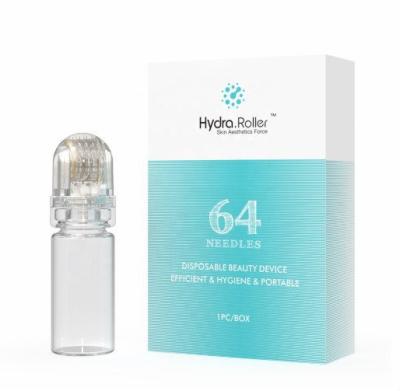 China High quality titanium 0.5mm beauty stamp derma needle HN64 Anti-puffiness Hydra microneedling roller for sale