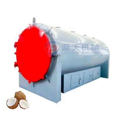 China Factory specialize in to make charcoal easy to use carbonization coconut shell machine for sale