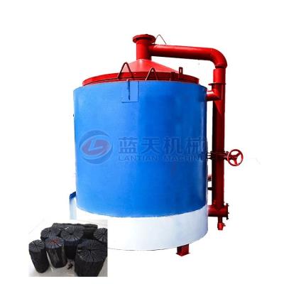 China Energy Saving Easy Operation High Efficiency Log Carbonization Furnace Coconut Wood Shell Carbonizing Smokeless Charcoal Furnace for sale