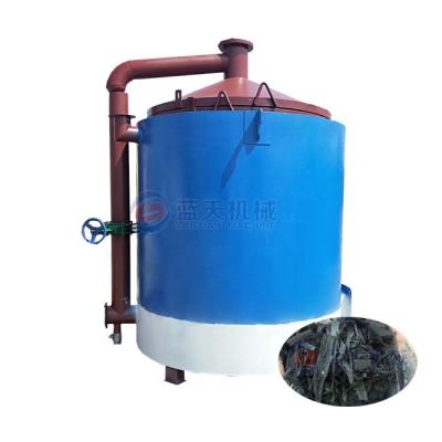 China Easy Operation China Charcoal Charcoal Machine Energy Saving Environment No Pollution Coconut Machine Airflow Type Small Carbonization Machine for sale