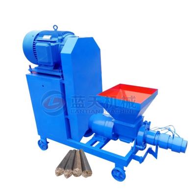 China Make BBQ Charcoal Agriculture Waste Recycling Used Boiler Fuel Screw Press Charcoal Biomass Extruder Machine or BBQ Extruder for sale