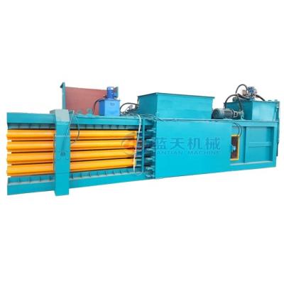 China For Packing Bottles Waste Paper Automatic Horizontal Hydraulic Press Press Machine Set Horizontal Plastic Plastic Loose Press Machine for sale