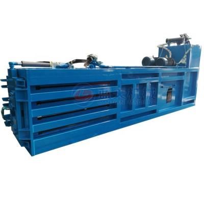 China For Packing Loose Plastic Bottles Grass Together Automatic Baler Machine Price Horizontal Hay Baler Baler For Waste Paper for sale