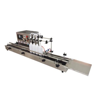 China Easy To Operate CohoMachine Customizable Multi Head Four Head Filling Machine Automatic Filling Production Line for sale