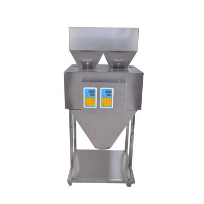 China High Efficiency Cohomachine 2 Heads 10-3000g Large Automatic Multi Head Quantitative Powder Granule Filling Machine for sale