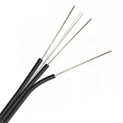 Cina 2 Cable FTTH Drop Core G657A1 LSZH Jacket Fig 8 Cable FTTH Fiber Optic Drop aereo piatto autoportante in vendita