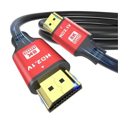 Chine Ultra haute vitesse HDMI 2.1 câble HD 8K 60Hz 4K 120Hz vidéo mobile personnalisée câble HDMI pour téléphone télécom à vendre