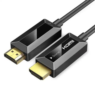 China 5m 10m 20m 30m Hdtv Hdmi óptico a Hdmi cable UHD 8K V2.1 Hdmi cable de fibra óptica en venta