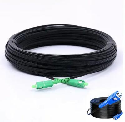 China Pre-connectorized Patchcord SC/UPC SC/APC 1 2 Core 2core Dropcore Precon Jumper 1m 2m 3m Ftth Fiber Optic Drop Cable Pat for sale