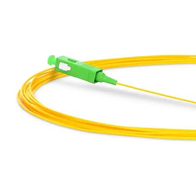 China SC/APC-SC/UPC FCAPC/LCUPC Simplex 9/125 0,9 mm 2,0 mm 3,0 mm Outdoor Fiber Optic Patch Cord Te koop