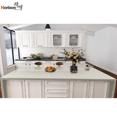 China Artificial marble quartz slab kitchen countertops quartz stone stone against horizon pollution for sale